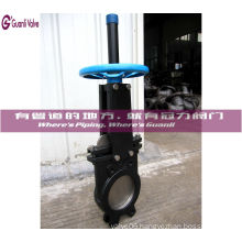 Uni-Directional Knife Gate Valve Pn10 Flange Wafer Type